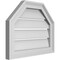 Ekena Millwork Octagonal Top Surface Mount PVC Gable Vent w/ 2"W x 1-1/2"P Brickmould Frame, 20"W x 16"H GVPOT20X1602SF - alternate 4